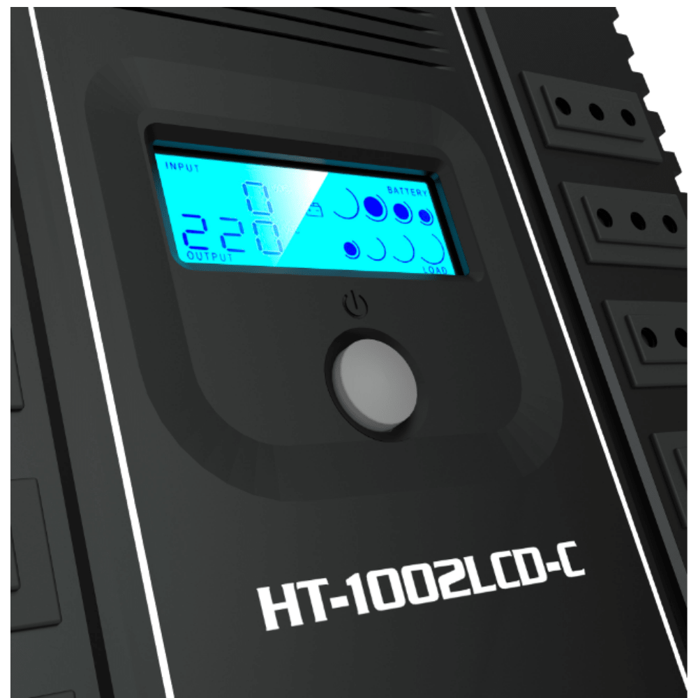 UPS FORZA INTERACTIVO 1000VA 600W 10T NEMA5-15R USB, COAX (HT-1002LCD) (NT6)3