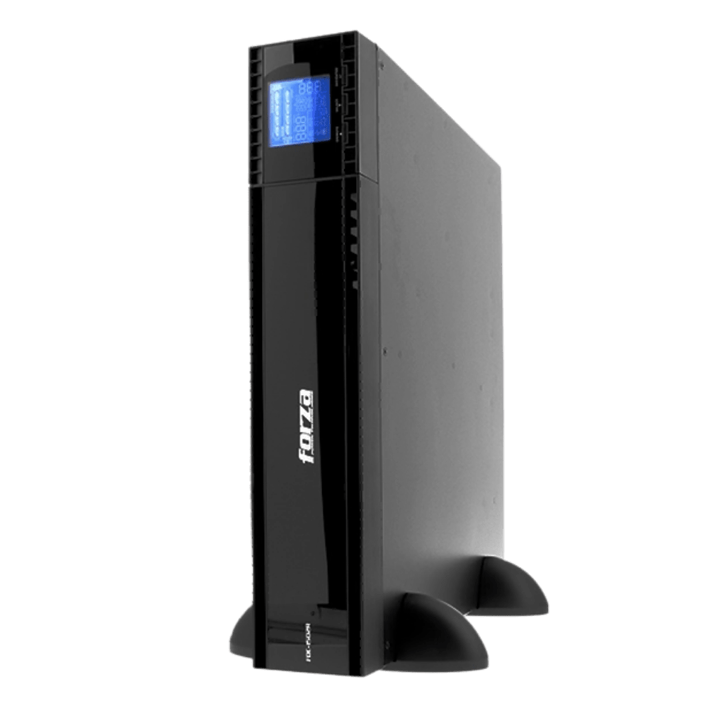 UPS FORZA SMART ONLINE 1500VA 1350W 4T NEMA5-15R USB, LCD RACK/TORRE (FDC-1502R) (NT6)2
