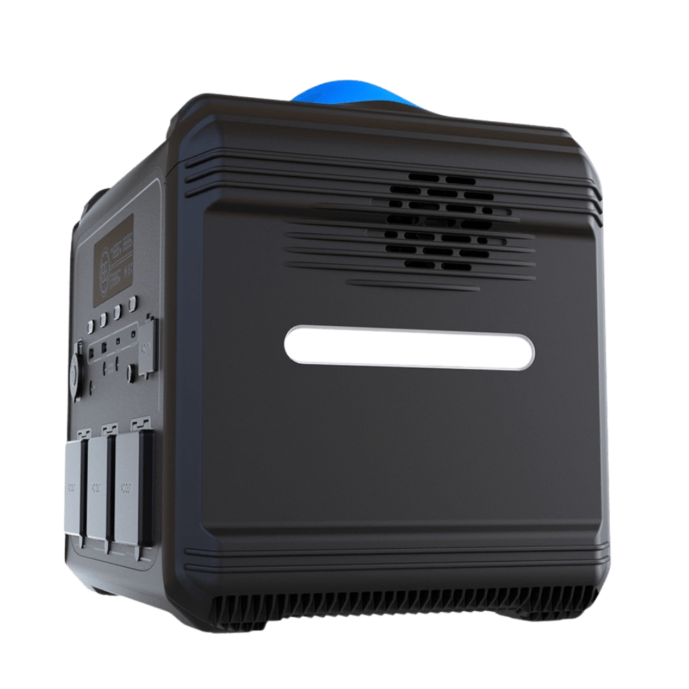 CENTRAL ELÉCTRICA PORTÁTIL FORZA 1200W, LCD, 220V NEMA, TITAN (FPP-T1202) (NT6)3