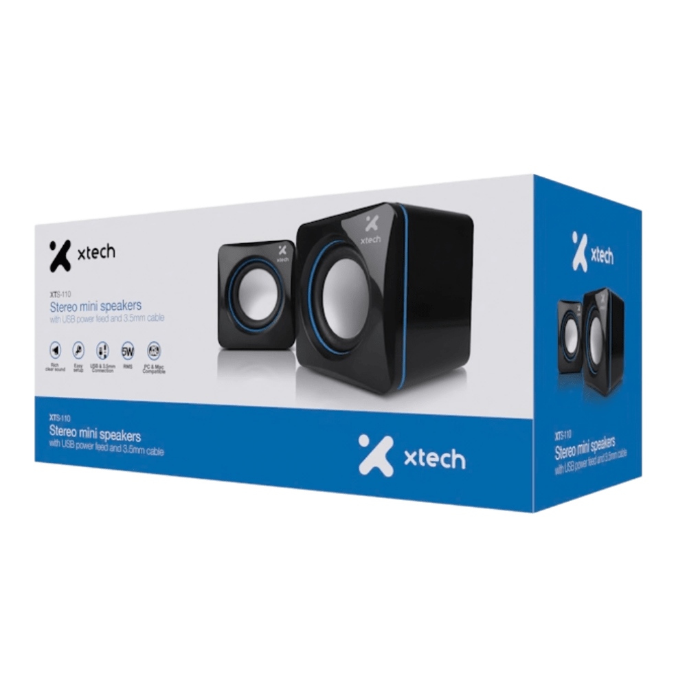 ALTAVOCES XTECH XTS-110 PARA PC (XTS-110) (NT3)3