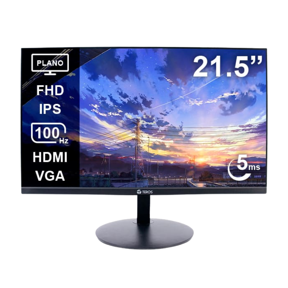 MONITOR TEROS TE-213CS, PLANO, 21.5
