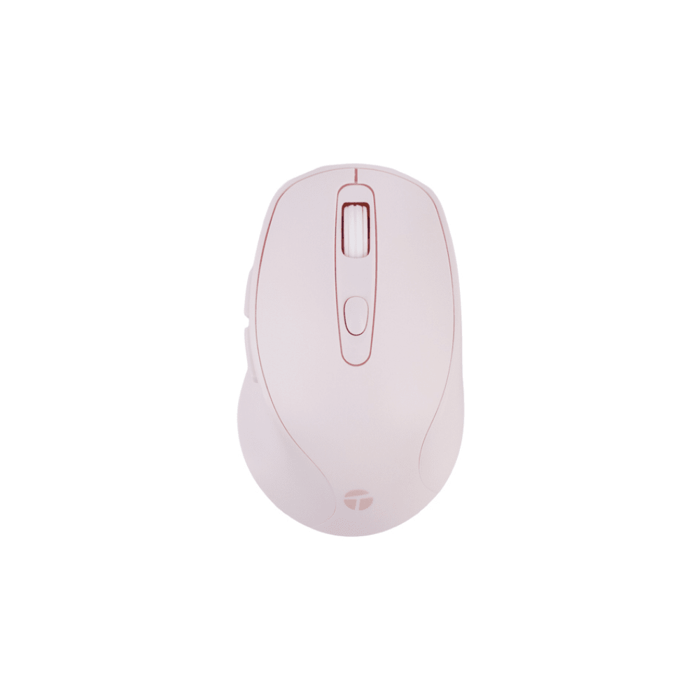 MOUSE TEROS TE-1234S INALÁMBRICO, 2.4GHz, 6 BOTONES, USB, ROSADO (TE-1234S) 0