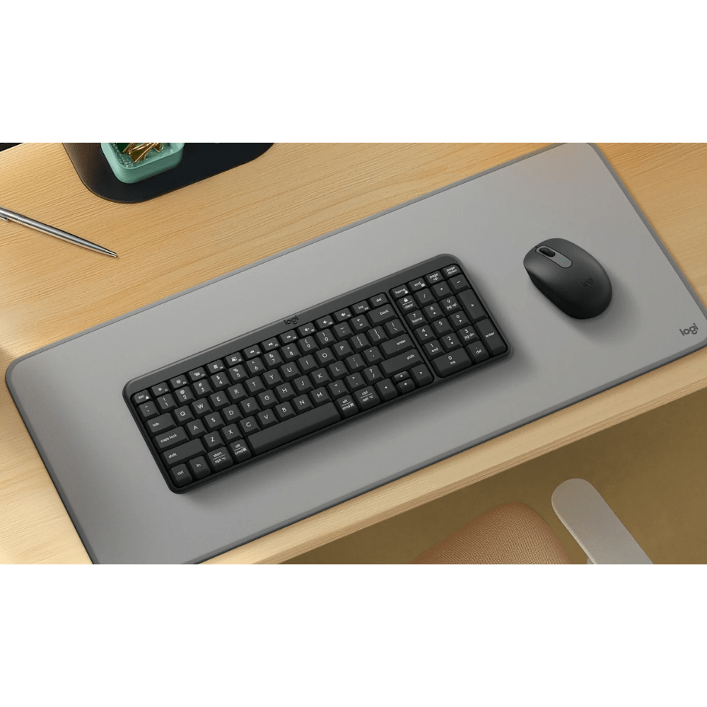 KIT TECLADO Y MOUSE LOGITECH MK250 BLUETOOTH SP BLACK (920-013513)2