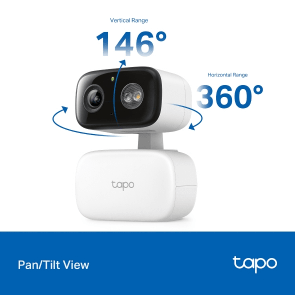 CAMARA TP-LINK TAPO DE SEGURIDAD, FULL HD, 1080P, PARA INTERIORES/EXTERIORES, WI-FI (TAPO C206)4