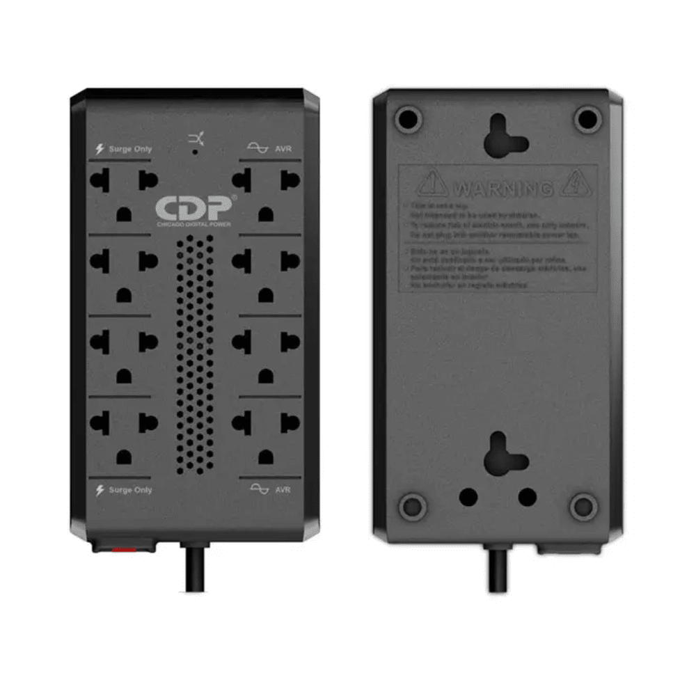 ESTABILIZADOR CDP 900VA/450W 8 SALIDAS (RAVR1008I) (NT8)2