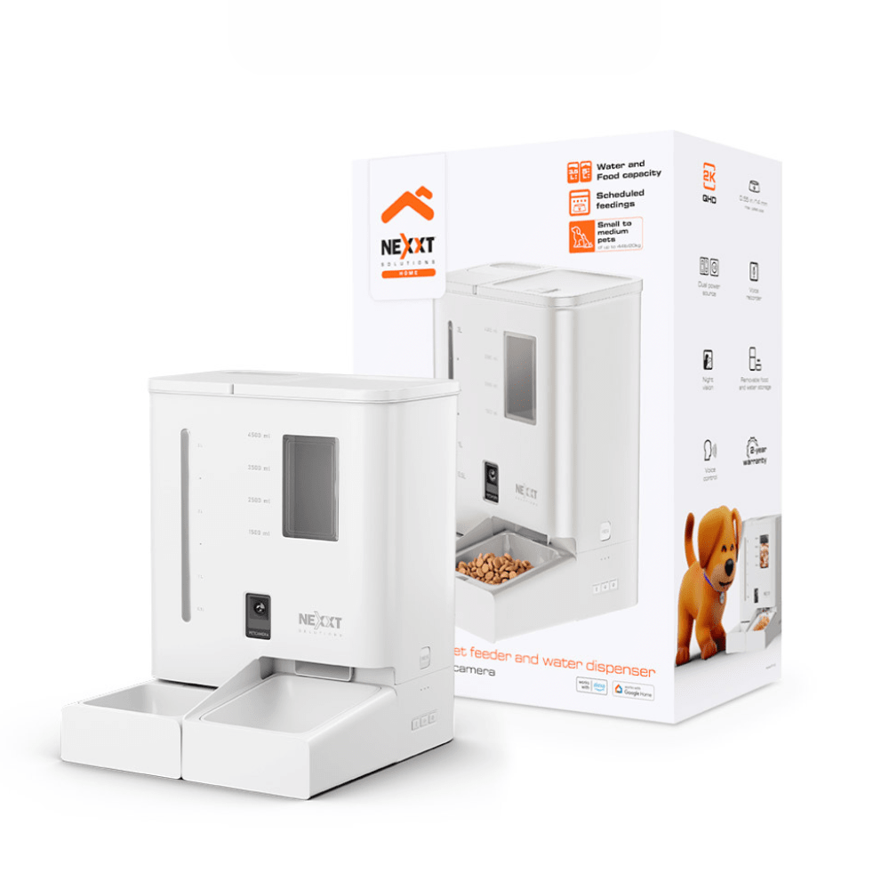 DISPENSADOR INTELIGENTE DE ALIMENTO Y AGUA PARA MASCOTAS NEXXT (NHA-P710) (NT8)3