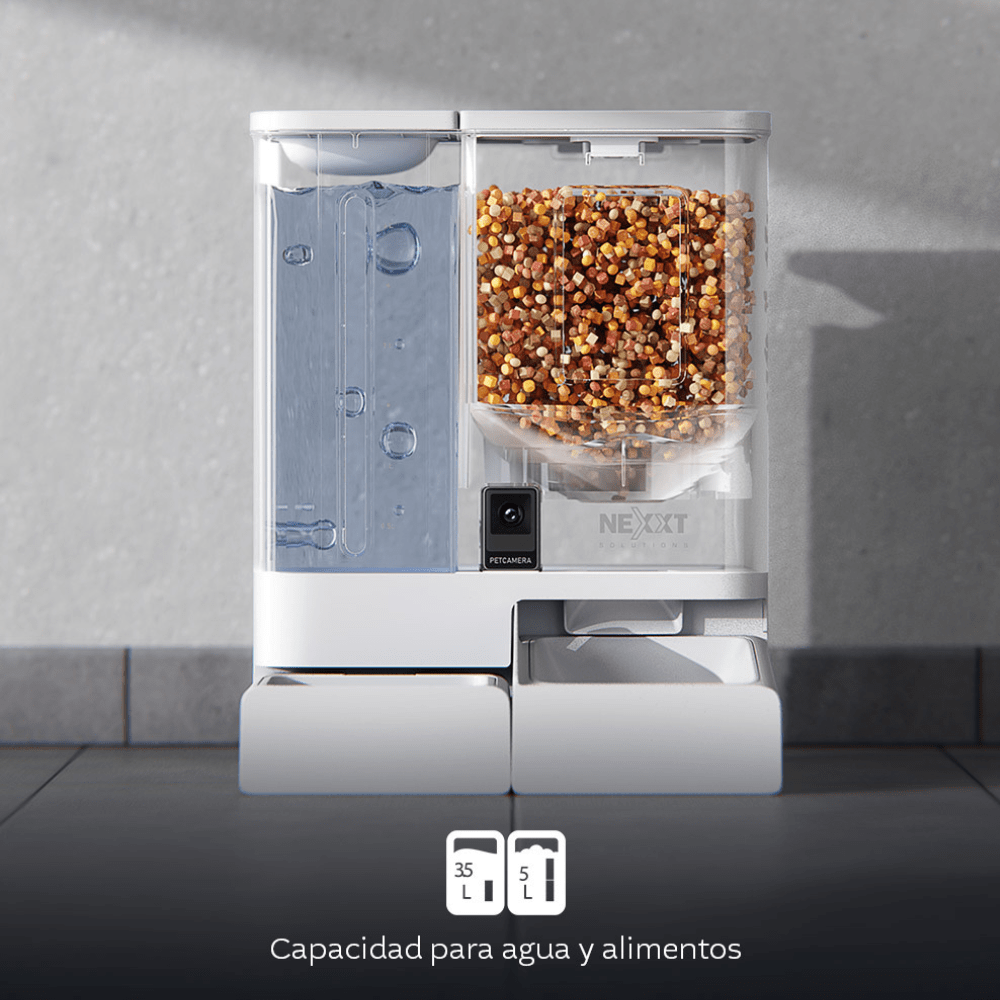 DISPENSADOR INTELIGENTE DE ALIMENTO Y AGUA PARA MASCOTAS NEXXT (NHA-P710) (NT8)4