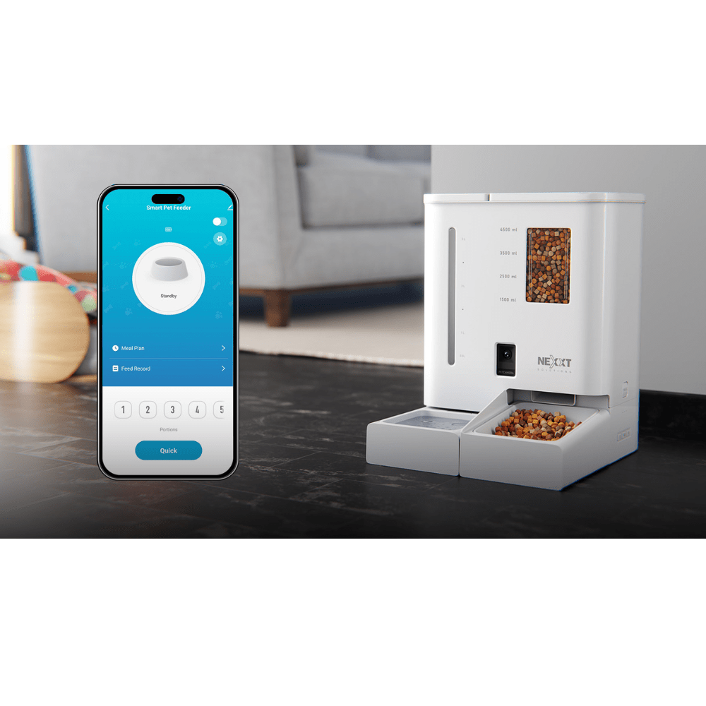 DISPENSADOR INTELIGENTE DE ALIMENTO Y AGUA PARA MASCOTAS NEXXT (NHA-P710) (NT8)5
