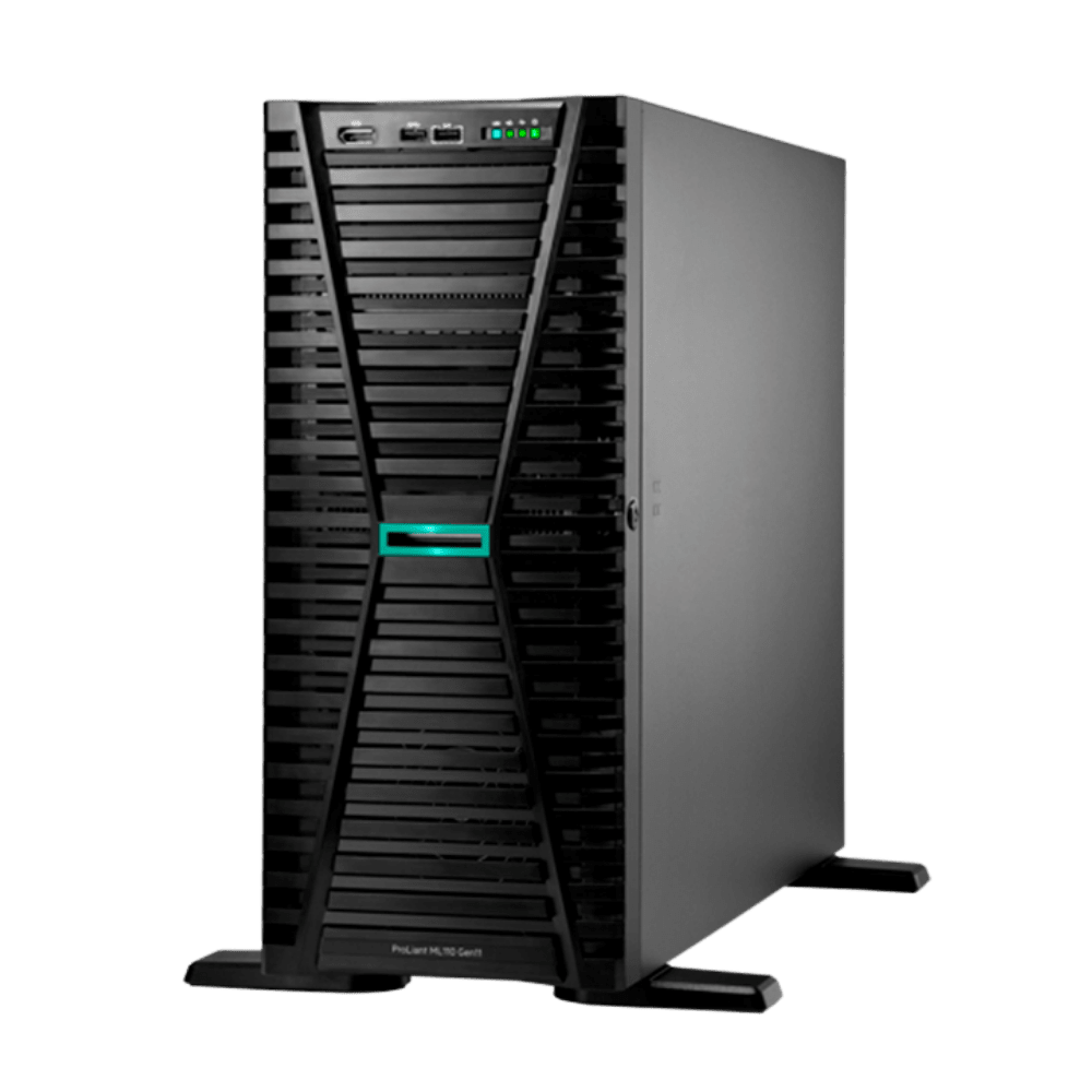 SERVIDOR HPE PROLIANT ML110 GEN11 3508U 2.1GHz 8c 1P 1x32GB-R 4LFF 2x4TB HDD 1x500W PS LA(P84117-DM)2