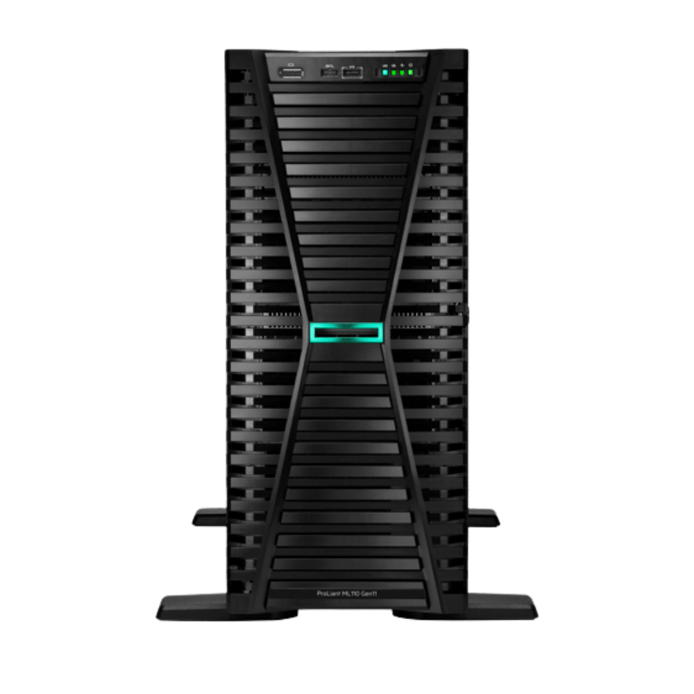 SERVIDOR HPE PROLIANT ML110 GEN11 3508U 2.1GHz 8c 1P 1x32GB-R 4LFF 2x4TB HDD 1x500W PS LA(P84117-DM) 0