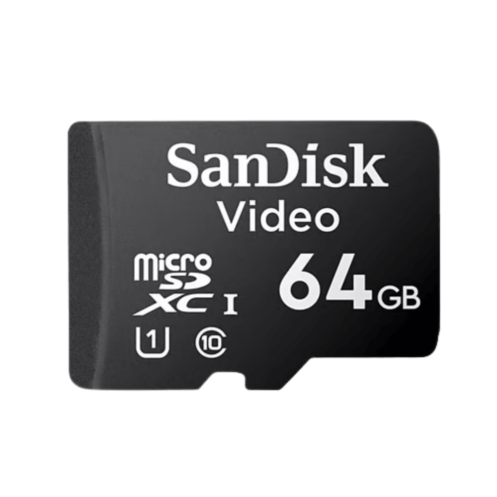 MEMORIA MICROSD SANDISK VIDEO 64GB (SDSDQAS4-064G-BP) 0