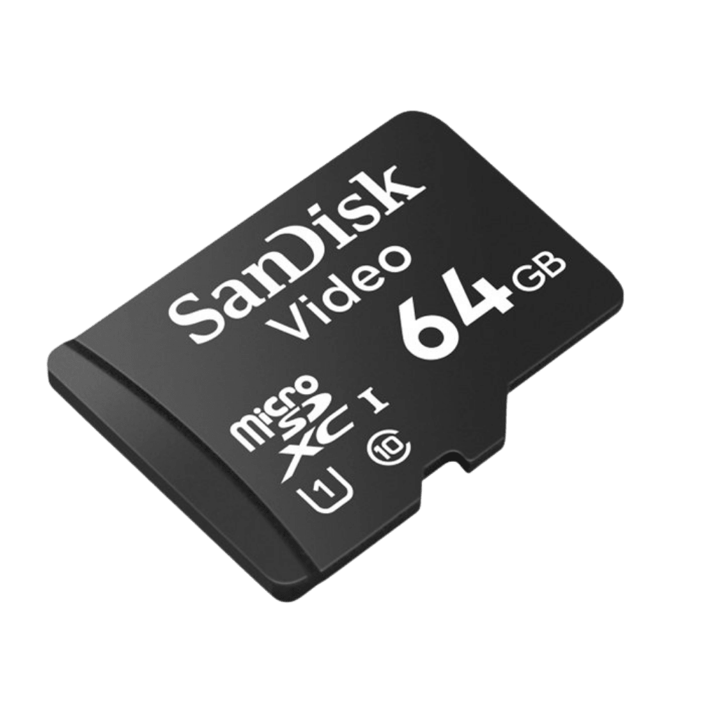 MEMORIA MICROSD SANDISK VIDEO 64GB (SDSDQAS4-064G-BP)2