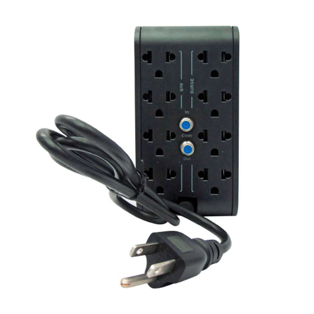 ESTABILIZADOR CDP 1000VA/500W 8 SALIDAS 4 PUERTOS USB (R2CU-AVR1008I) (NT4)2