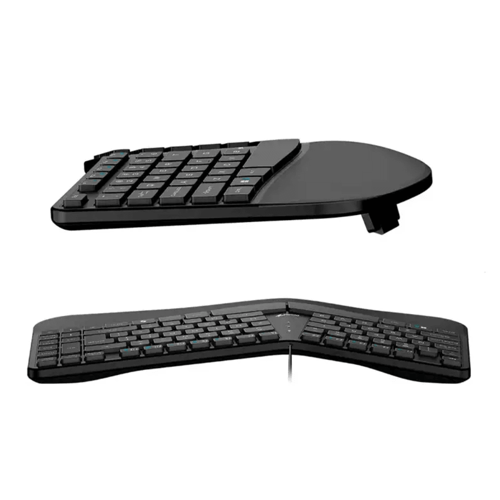TECLADO GENIUS ERGO KB-700 AI COPILOT WAVE KEYS USB SP NEGRO (31310053401) (NT8)2