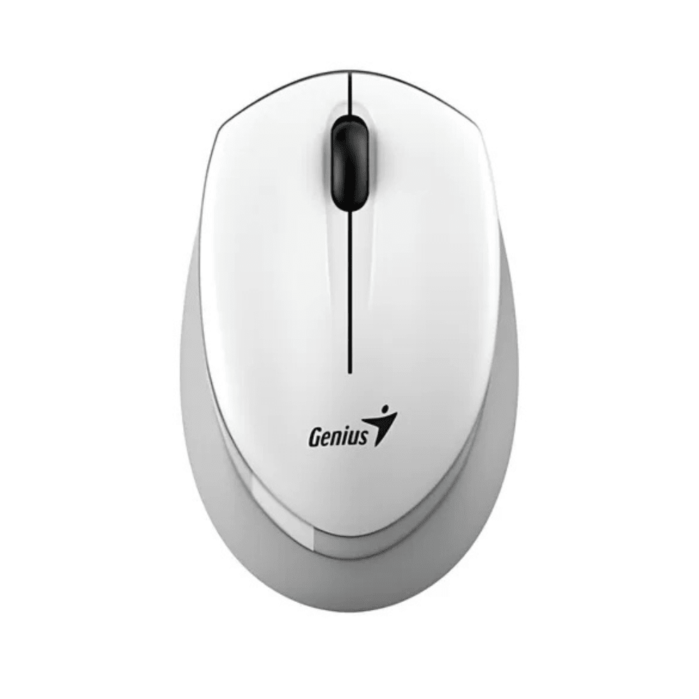 MOUSE GENIUS NX-7009 WIRELESS BLUEEYE ERGONOMICO WHITE GREY (31030030402) (NT8) 0