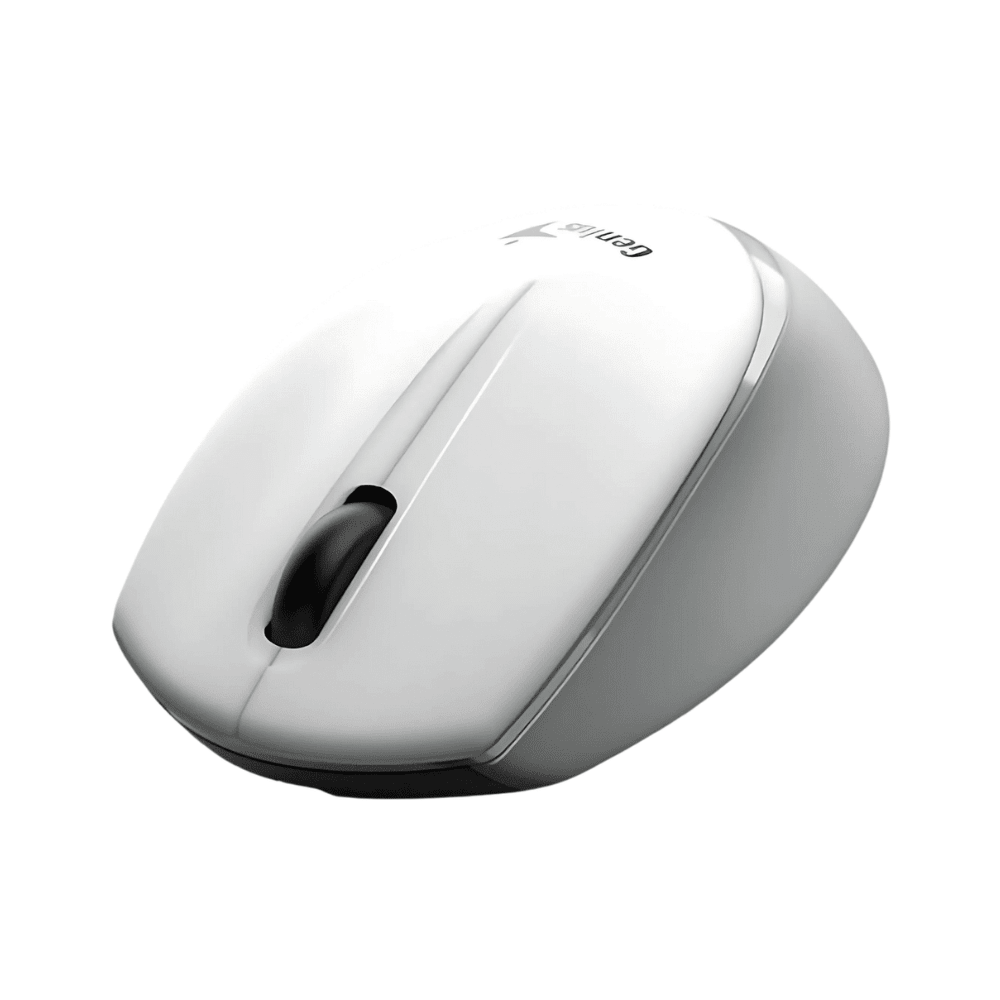 MOUSE GENIUS NX-7009 WIRELESS BLUEEYE ERGONOMICO WHITE GREY (31030030402) (NT8)2