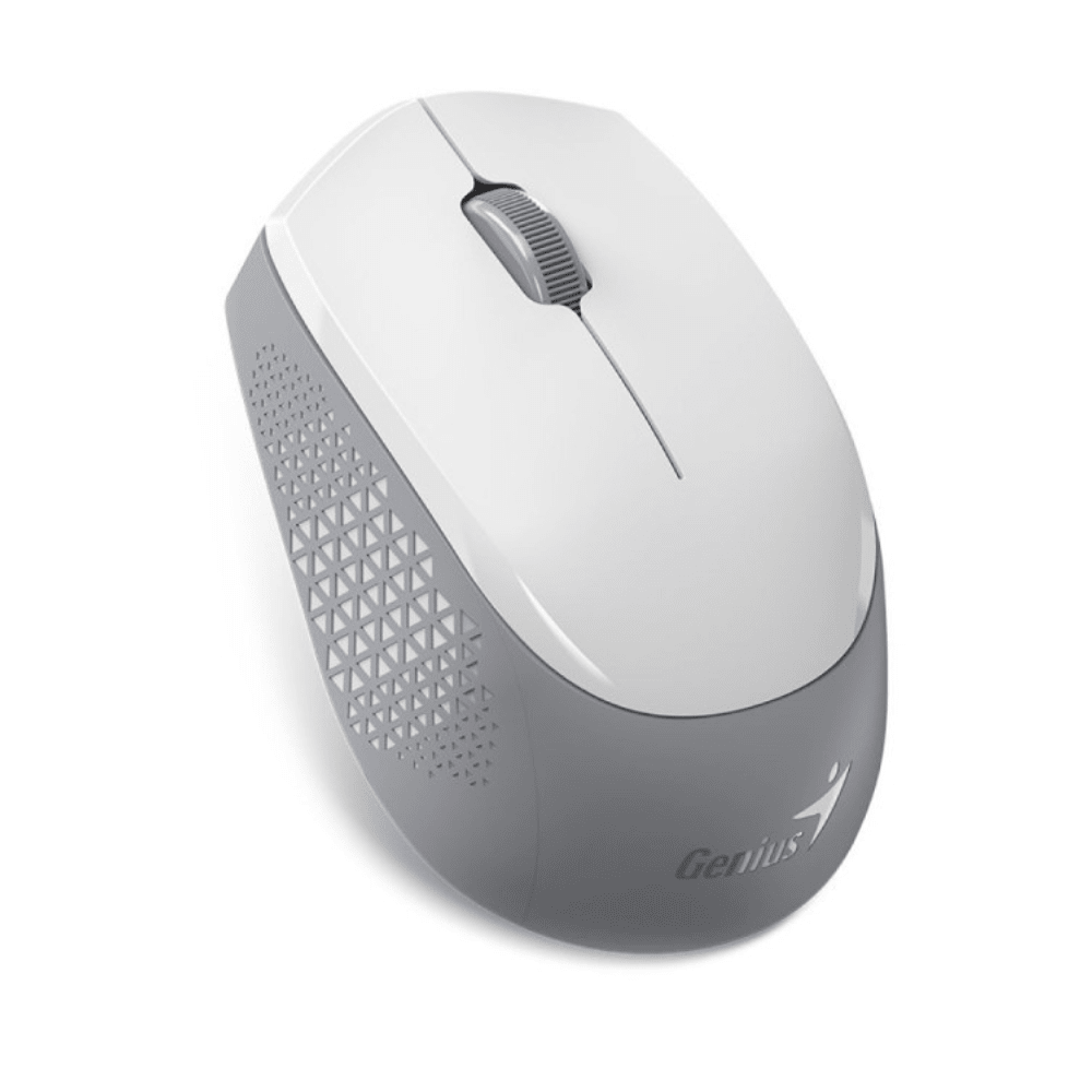 MOUSE GENIUS NX-8000S BT DUAL WIRELESS/BT BLUEEYE SILENT ERGONOMICO WHITE/GREY (31030034400) (NT8)2