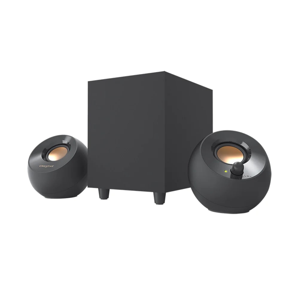 PARLANTE CREATIVE PEBBLE PLUS 2.1 USB BLACK (51MF0480AA000) 0