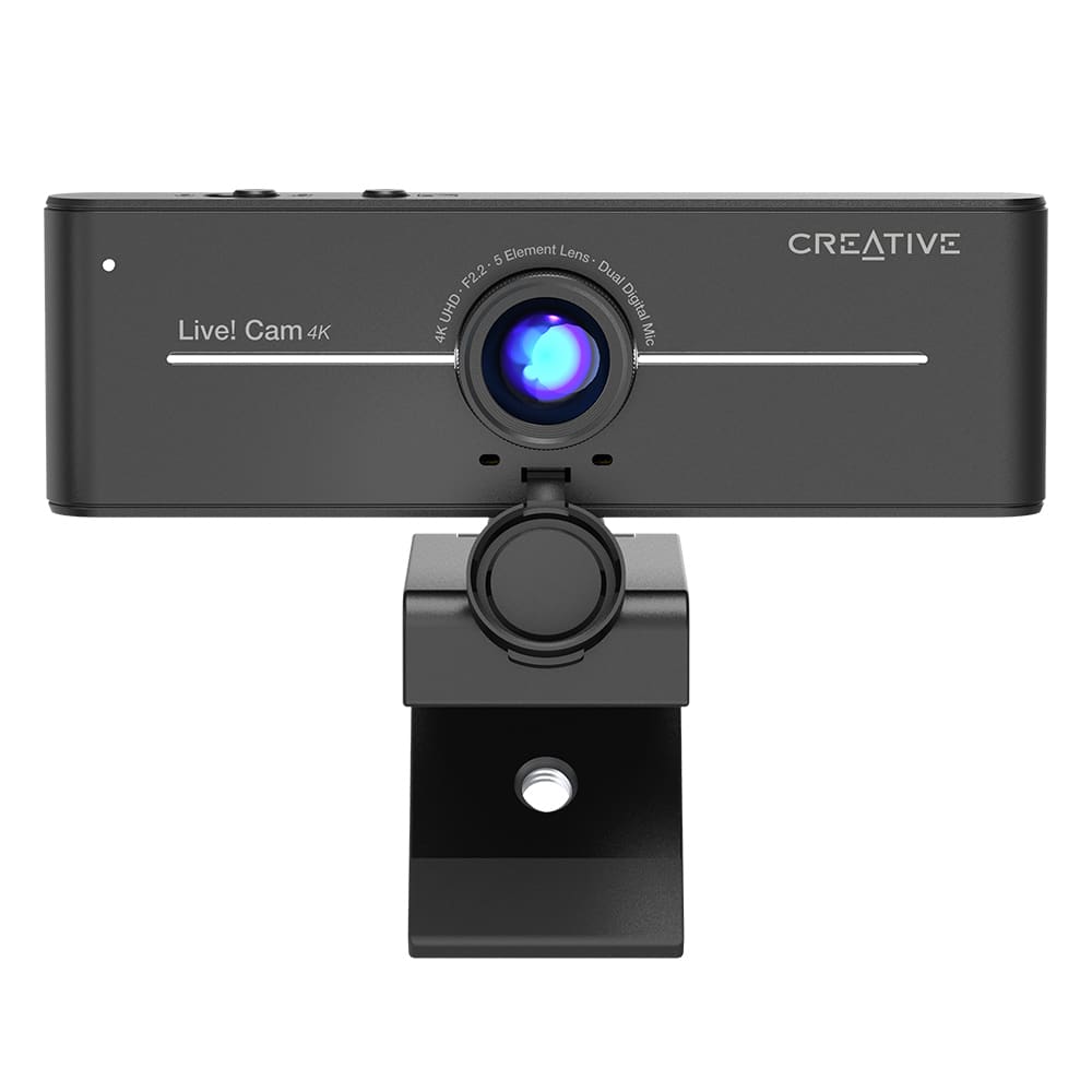 CAMARA CREATIVE LIVE! CAM SYNC 4K UHD 2160P DUAL MIC USB C/TAPA BLACK (73VF099000000) (NT8)3