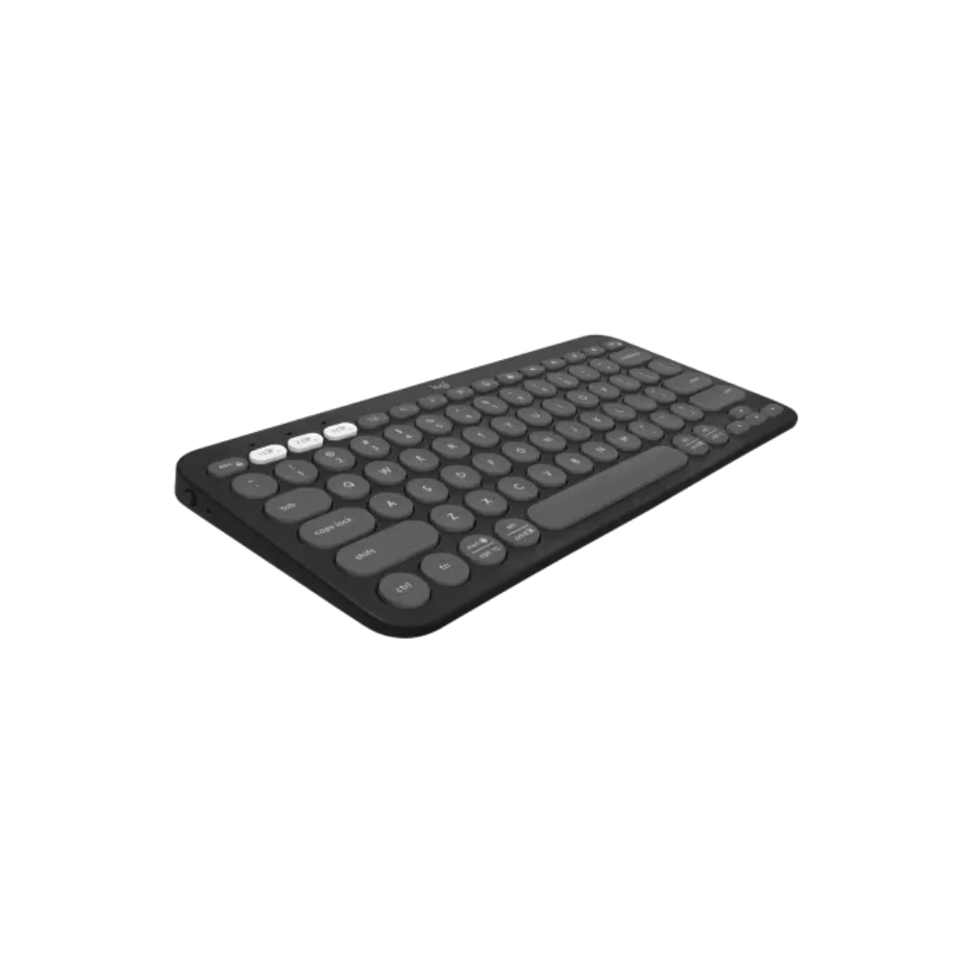 TECLADO LOGITECH  PEBBLE 2 K380S BLUETOOTH/WIRELESS SP GRAPHITE (920-011783)2