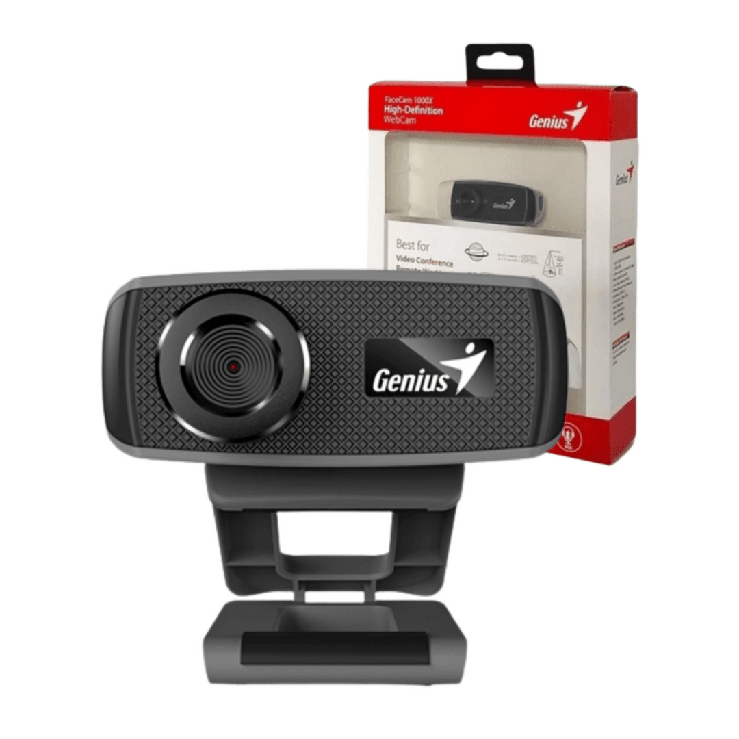 CÁMARA GENIUS FACECAM 1000X HD 720P USB BLACK (32200003400)5