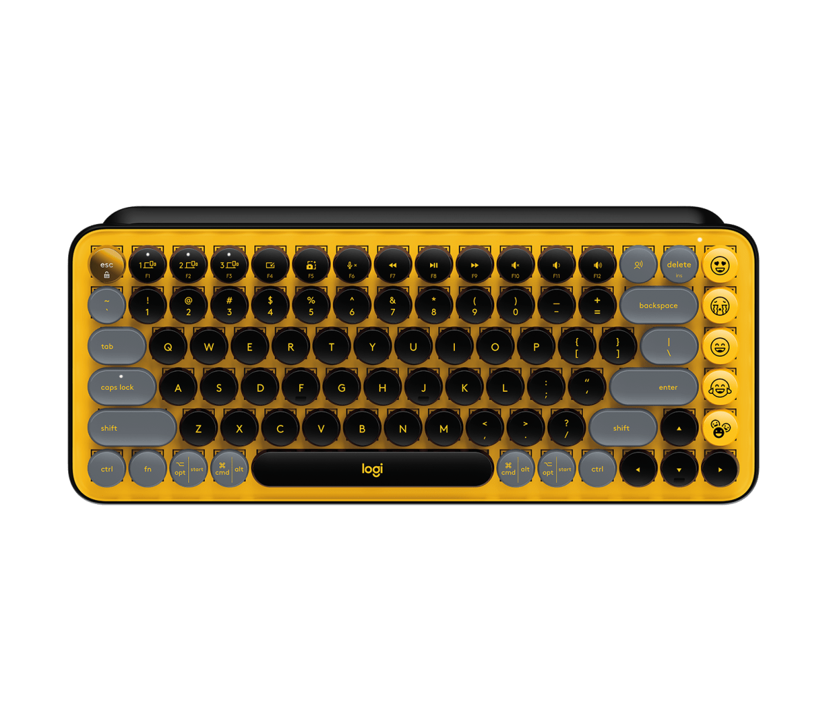 TECLADO MECÁNICO LOGITECH POP KEYS WS BK/YL (920-010713) 0