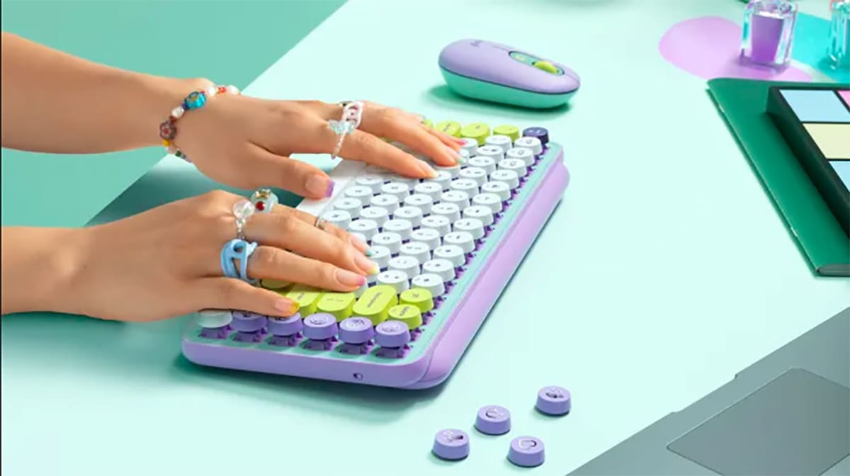 TECLADO MECÁNICO LOGITECH POP KEYS FRESH VIBE (920-010714)3