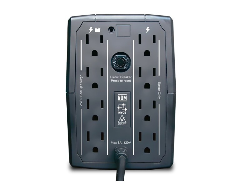 UPS CDP R-UPR1008I 1000VA/500W AUTONOMIA 40 MIN (R-UPR1008I) (NT8)3