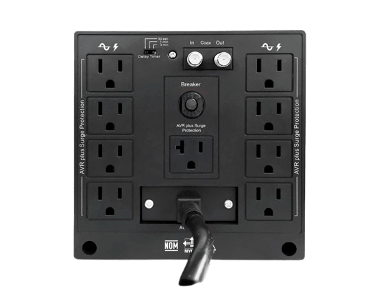 ESTABILIZADOR CDP R-AVR3008I 3000VA/2400W 8 SALIDAS (R-AVR3008I) (NT8)2