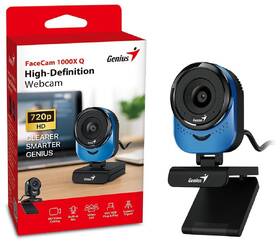 CAMARA GENIUS FACECAM 1000X Q HD 720P USB BLUE (32200009401) (NT8)1