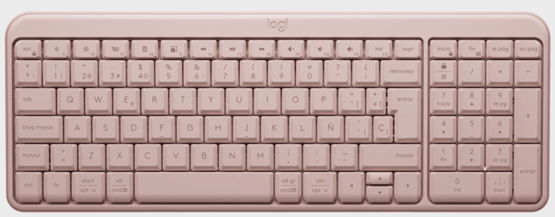 TECLADO LOGITECH K250 BLUETOOTH ROSE SP (920-013447) NT8 0