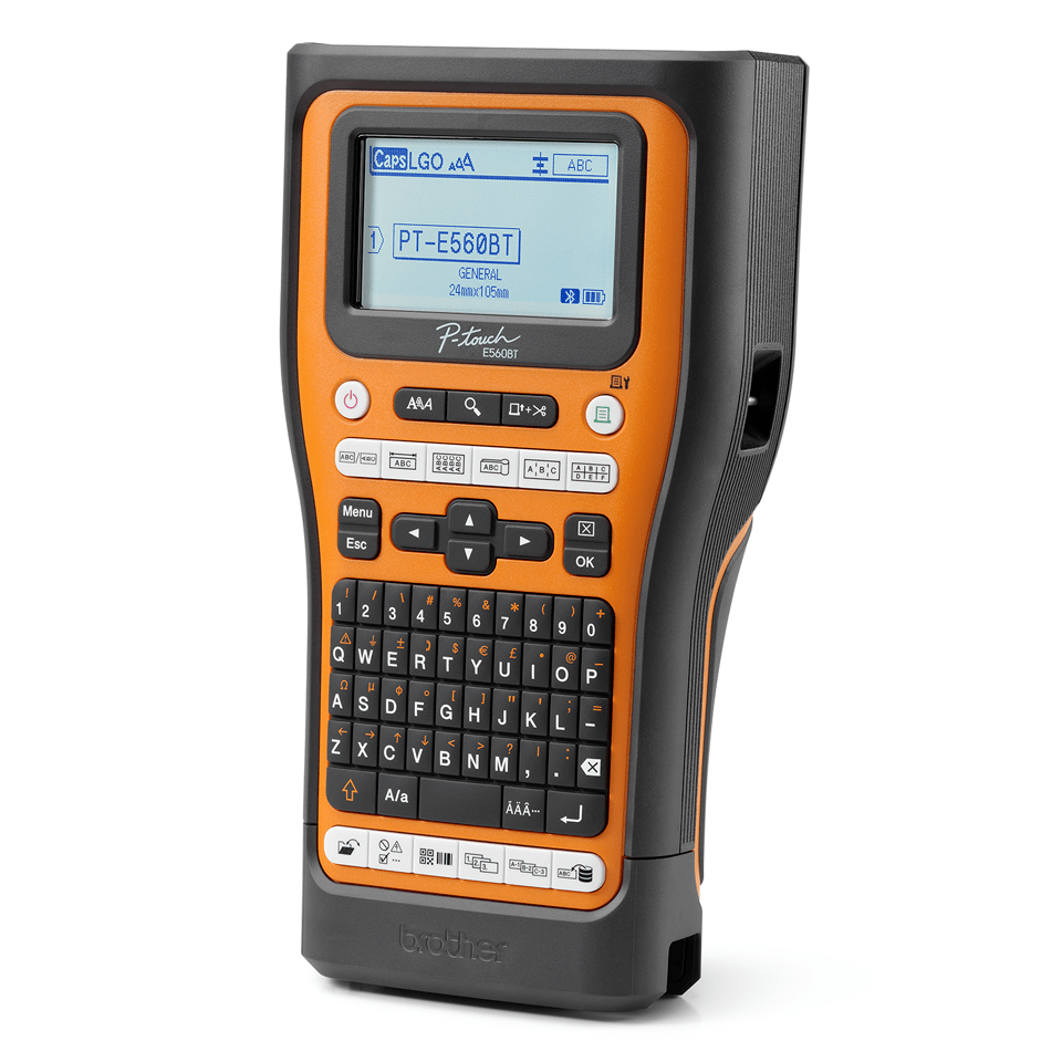 ROTULADORA INDUSTRIAL BROTHER PORTÁTIL P-TOUCH EDGE (PT-E560BTVP) (NT22)3