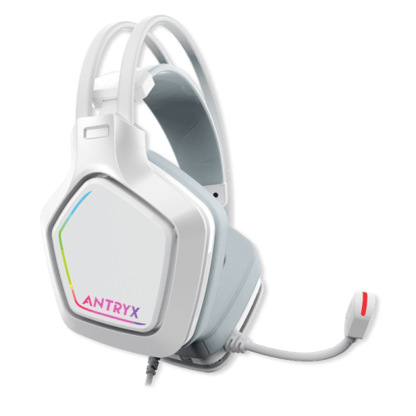 AUDIFONO C/MICROFONO ANTRYX ENIGMA SE WHITE 7.1 VIRTUAL, VIBRADOR, USB (AGH-7320WR7V) (NT21)4