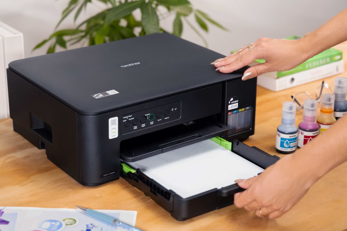 IMPRESORA BROTHER MULTIFUNCIONAL 3 EN 1 INKBENEFIT TANK DCP-T430W INALAMBRICO WIFI (DCP-T430W) (NT7)3