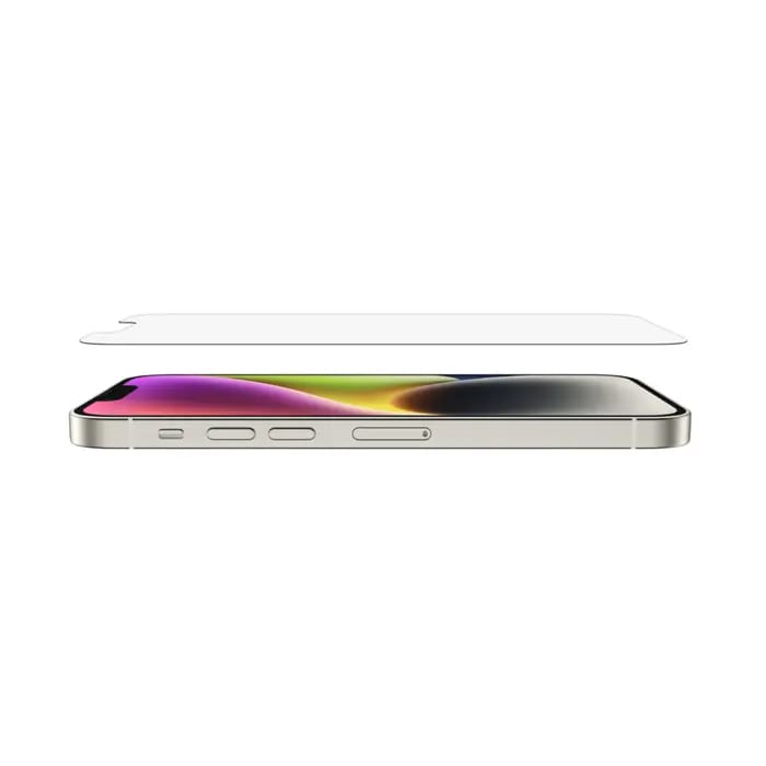 PROTECTOR DE VIDRIO BELKIN ULTRA GLASS ANTIMICROBIAL IPHONE 13/13 PRO (SFA063EC)1