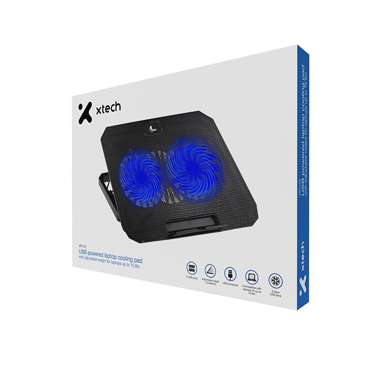 COOLER PARA LAPTOP XTECH USB 15.6