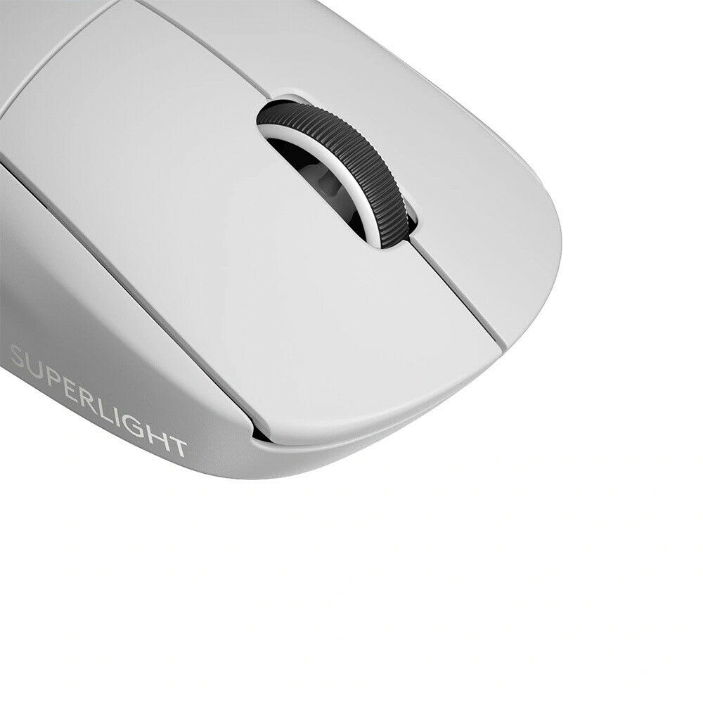 MOUSE LOGITECH G PRO X WIRELESS BLANCO 25K (910-005940)4