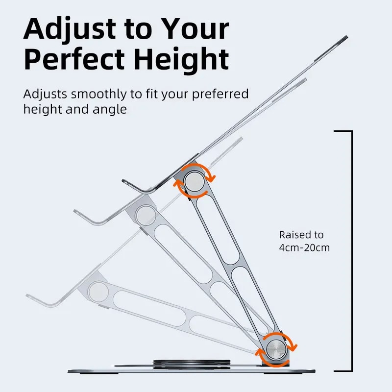 SOPORTE GIRATORIO DE 360º CABLETIME PARA PORTATIL (CS19G)5