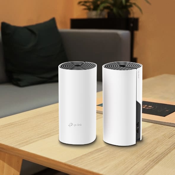 SISTEMA DE WIFI TP-LINK MESH DECO M4 (PAQX2) AC1200 2BAND (Deco M4(2-pack)) (NT6)3