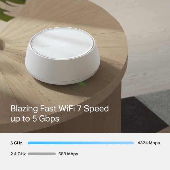 SISTEMA DE WIFI TP-LINK MESH DECO BE25 (PAQX3) BE5000 2BAND (Deco BE25(3-pack)) (NT6)4