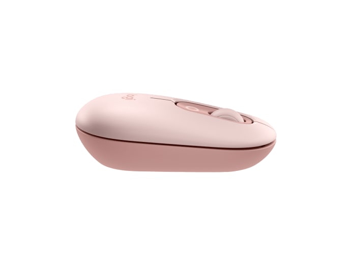 TECLADO LOGITECH + MOUSE POP ICON BLUETOOTH WIRELESS SP COPILOT ROSE (920-013053) (NT8)4