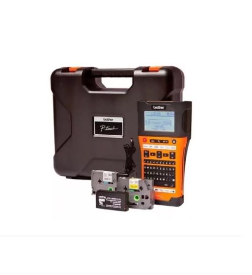 ROTULADORA BROTHER PTE550WVP PORTÁTIL INDUSTRIAL WIFI IMPRIME HASTA 24MM (PTE550WVP) (NT22)3