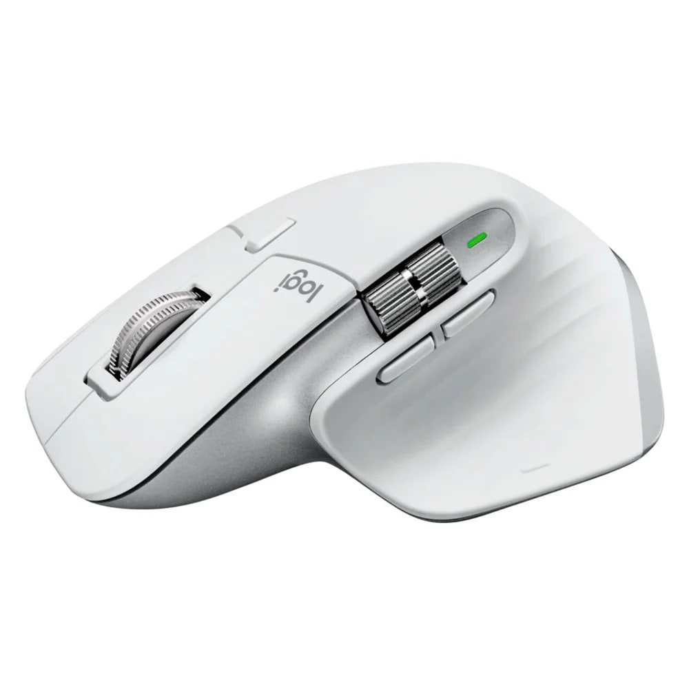 MOUSE LOGITECH MX MASTER 3S WS/BT 8K USB-C PALE GRIS (910-006562) (NT8)3