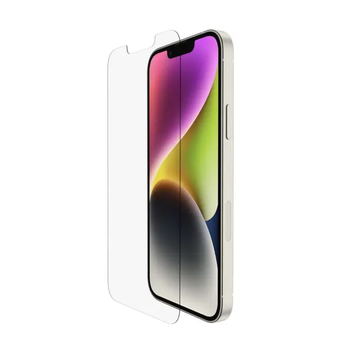 PROTECTOR DE VIDRIO BELKIN ULTRA GLASS ANTIMICROBIAL IPHONE 13/13 PRO (SFA063EC) 1