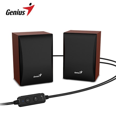 PARLANTE GENIUS SP-HF380BT USB POWER 3W WOOD (31730034400)3