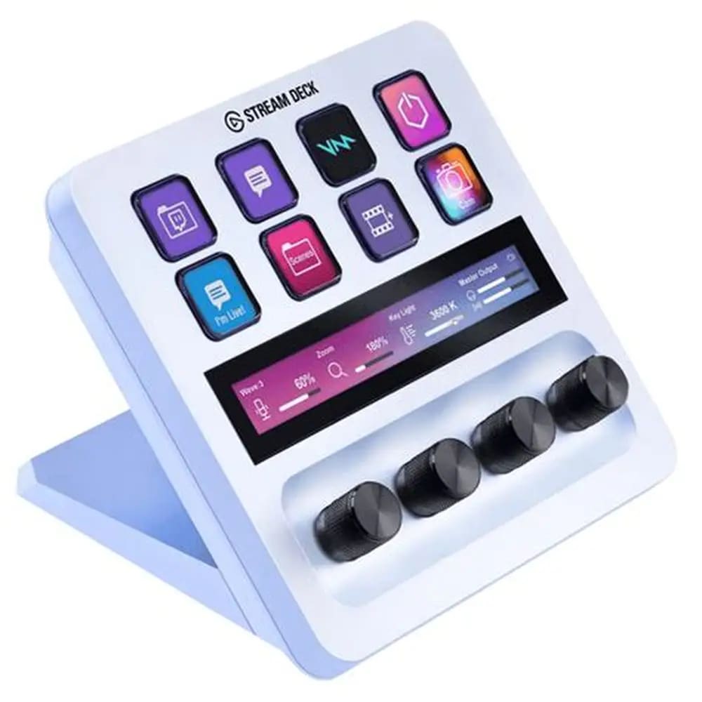 STREAM DECK EL GATO TECLAS PERSONALIZABLES WHITE EDITION (10GBD9911) (NT18)3