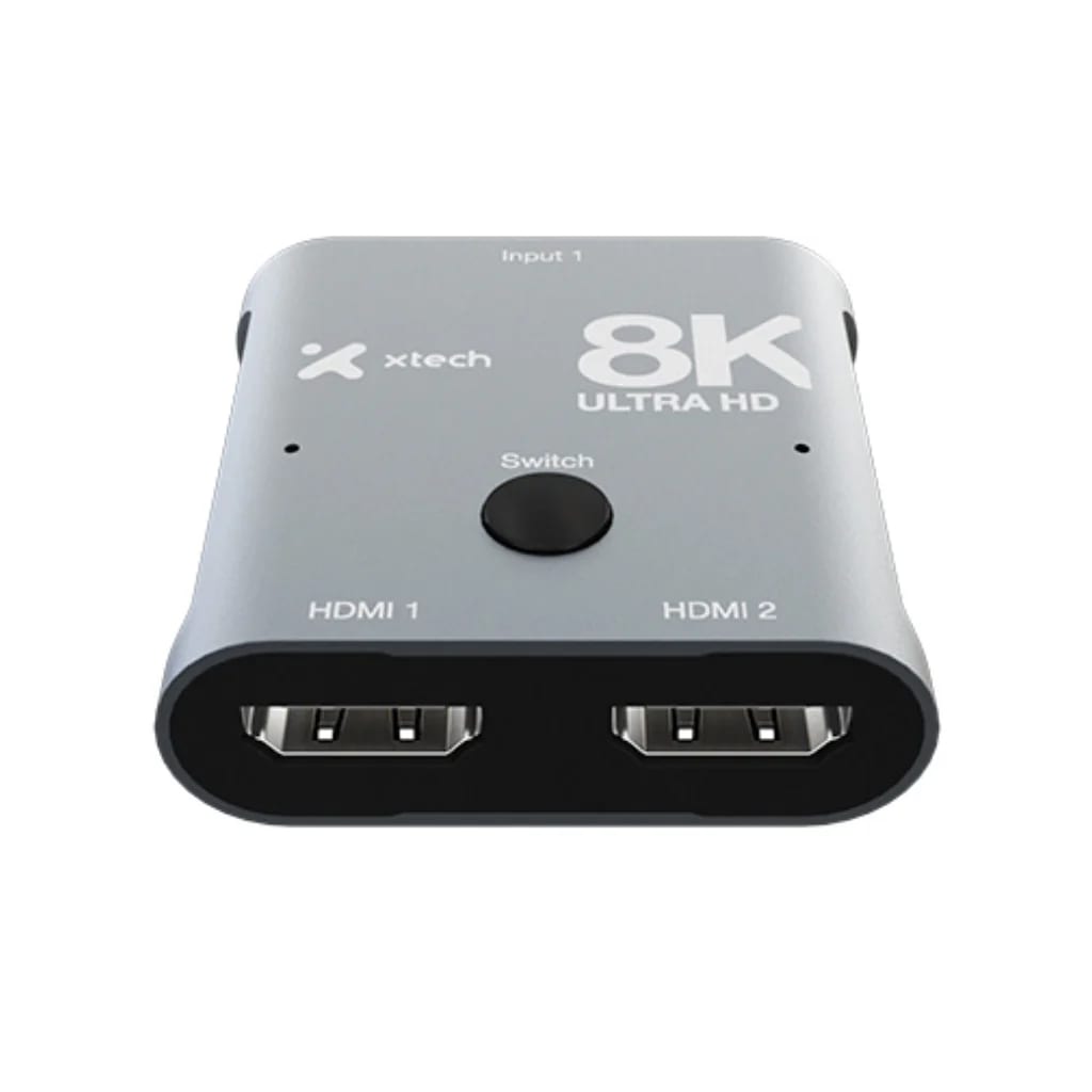 SWITCH XTECH HDMI 8K BIDIRECCIONAL 2 PUERTOS (XHA-440)3