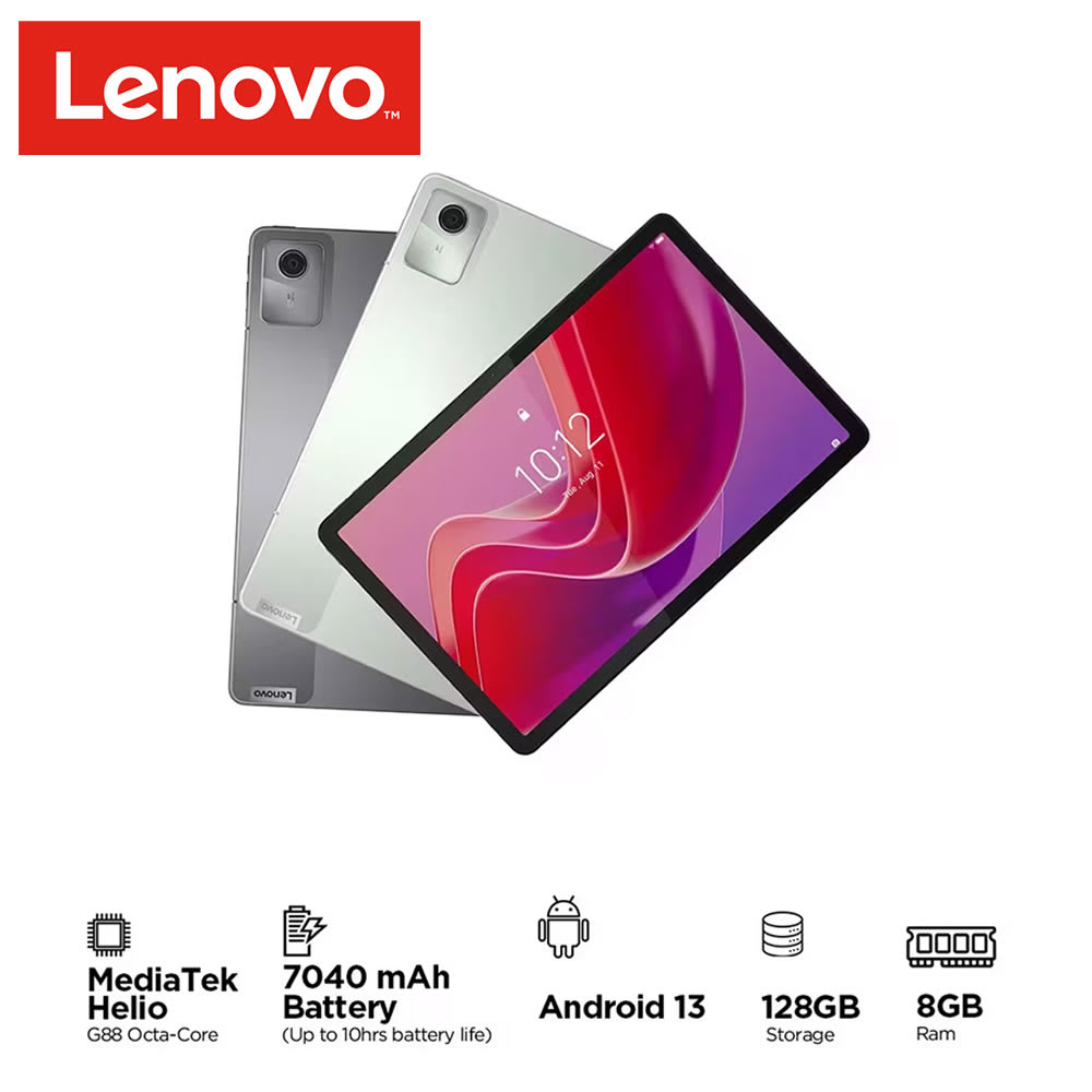 TABLET LENOVO  TAB K11 11” 4G LTE 8GB 128GB LAPIZ + TECLADO (TB330XUP)3