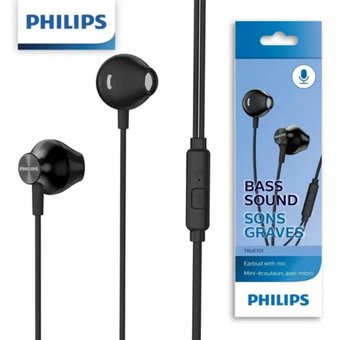AUDIFONOS C/MICROFONO PHILIPS IN-EAR BLACK (TAUE101BK)1