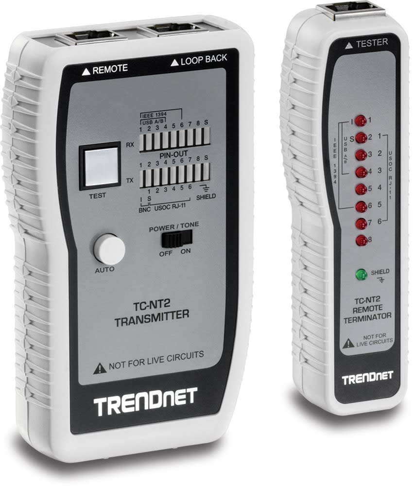 PROBADOR DE CABLE DE RED TREDNET TC-NT2 0